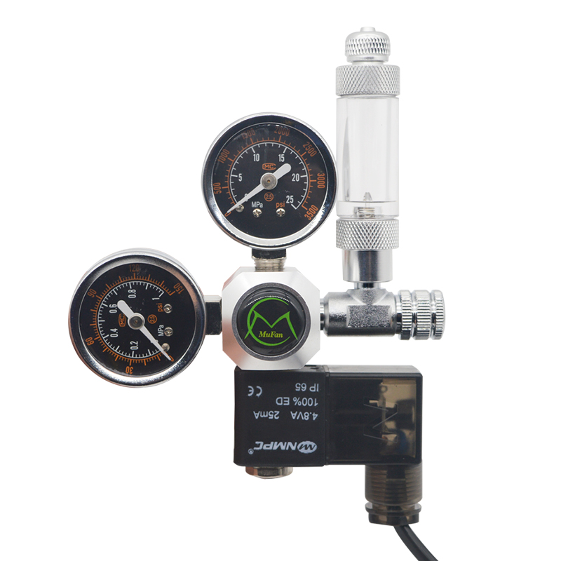 Aquarium Plant Delivery - Aquarium CO2 Regulator Magnetic Solenoid Check