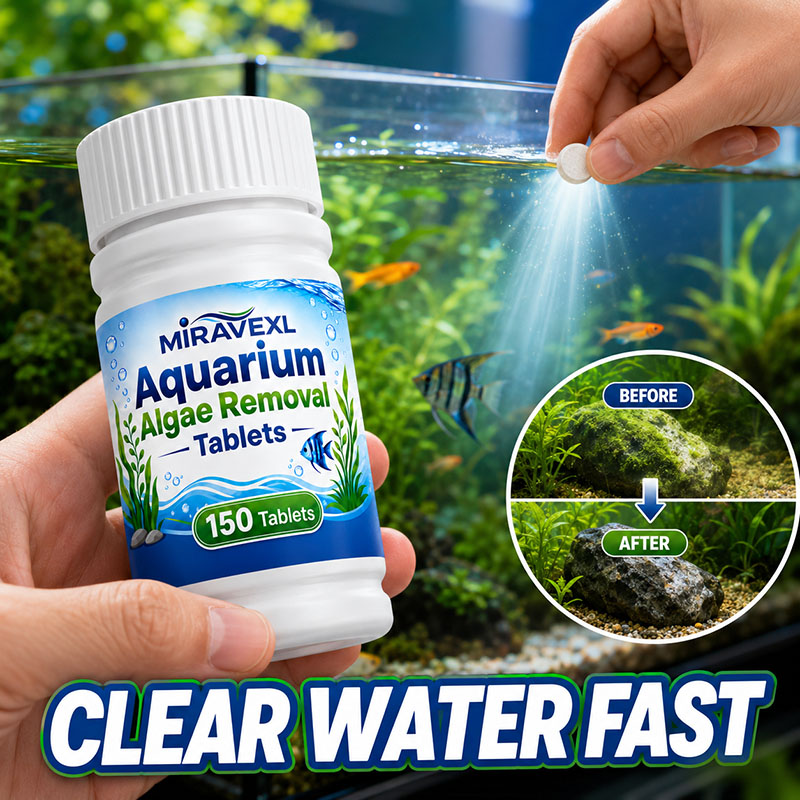Aquarium Plant Delivery - MIRAVEXL 150 Aquarium Algae Removal Tablets,