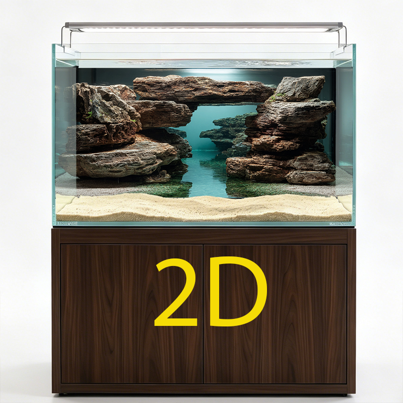 Aquascape Stone Seiryu - Natural Layered Stone Aquarium Rock Landscape