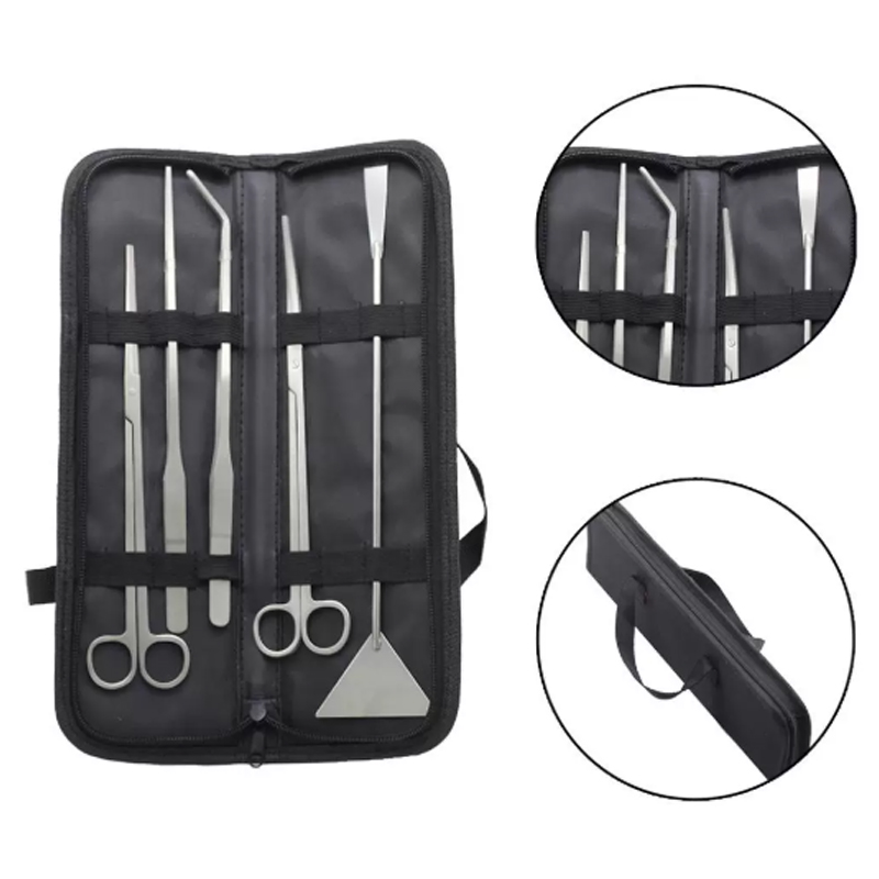 Planted Aquarium Tool Kit - Aquarium Cleaning Tools Set Wave Scissors