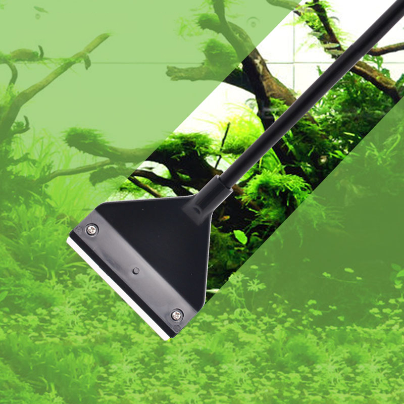 Aquarium Algae Remover Aluminu - Planted Aquarium Tool Kit ulasan dan harga