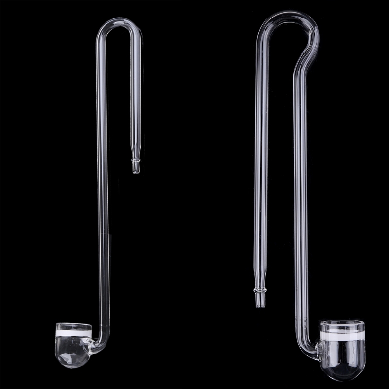 Glass CO2 Diffuser Transparent - Aquarium Plant Delivery ulasan dan harga