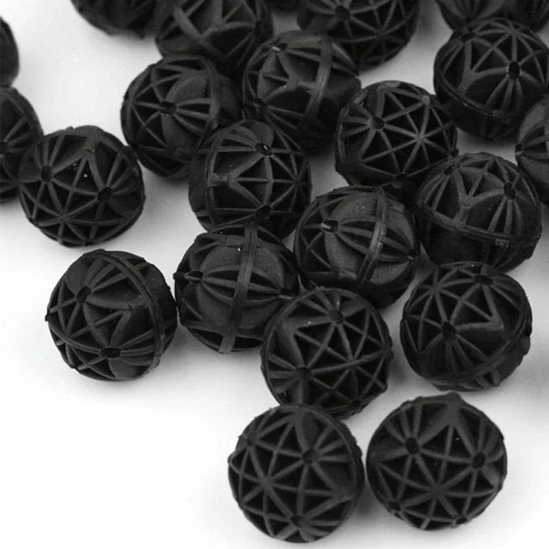 50Pcs 16mm Aquarium Bio Filter - Planted Aquarium Media ulasan dan harga