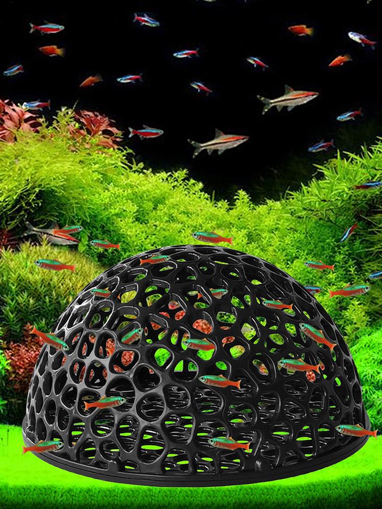 Aquarium Hiden Cave Shelter fo - Aquarium Plant Rings ulasan dan harga