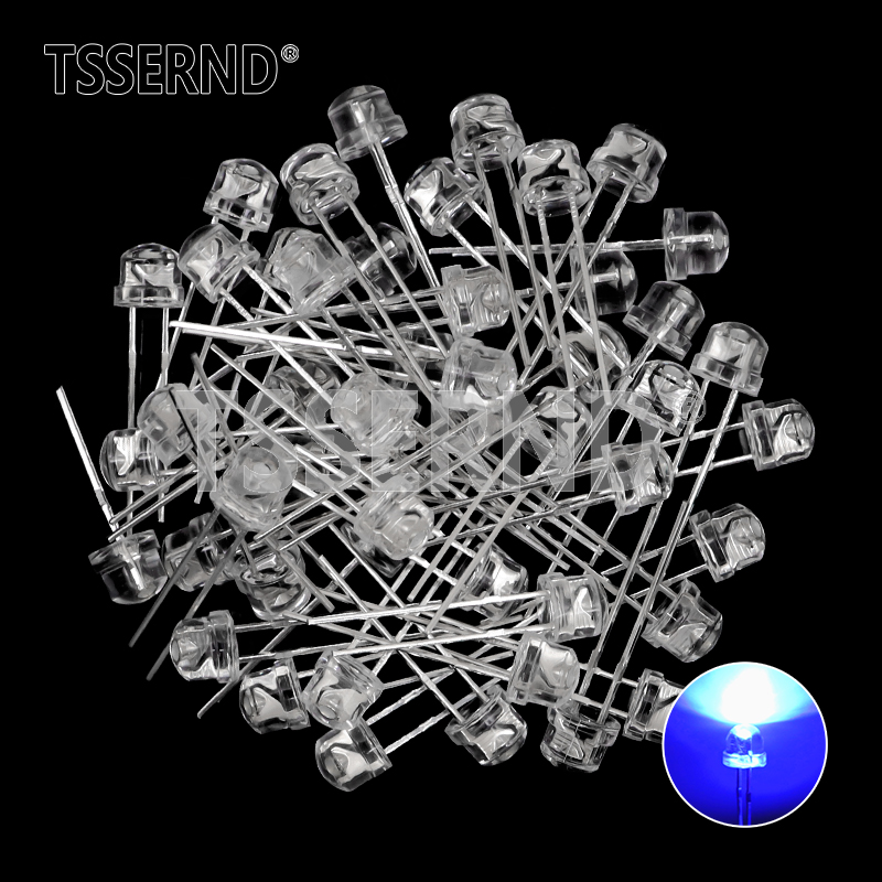 50pcs 5mm Straw Hat LED Super  - Ludwigia Super Red ulasan dan harga