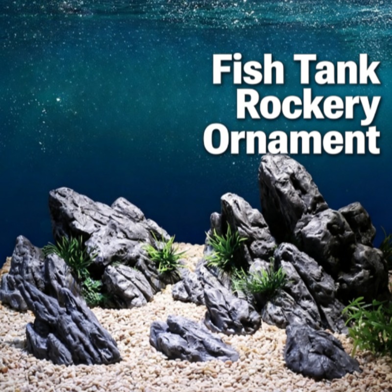 Aquarium Decor Simulation Ston - Aquarium Planted Background ulasan dan harga