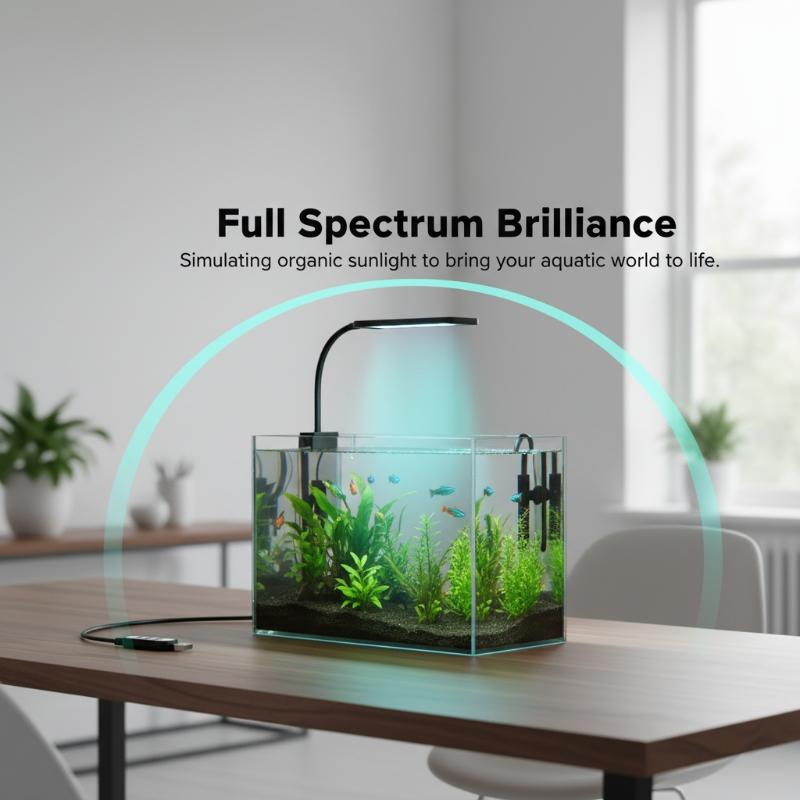 USB Aquarium Clip Light Flexib - Aquarium Planted Plants ulasan dan harga