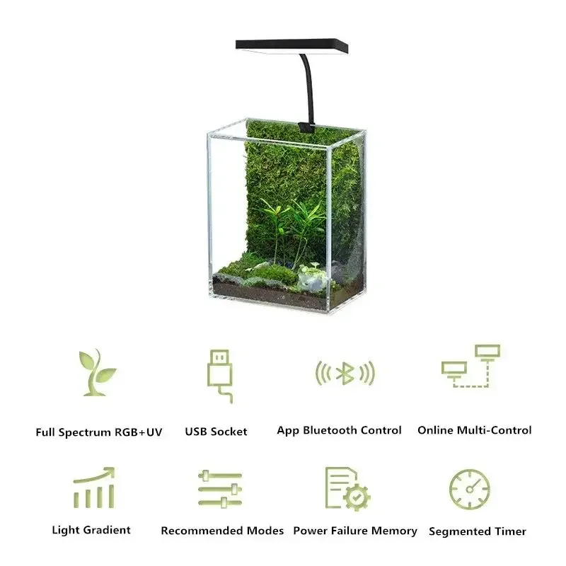 WEEK AQUA Mag Pro USB Nano Aqu - Aquarium Plant Growing ulasan dan harga