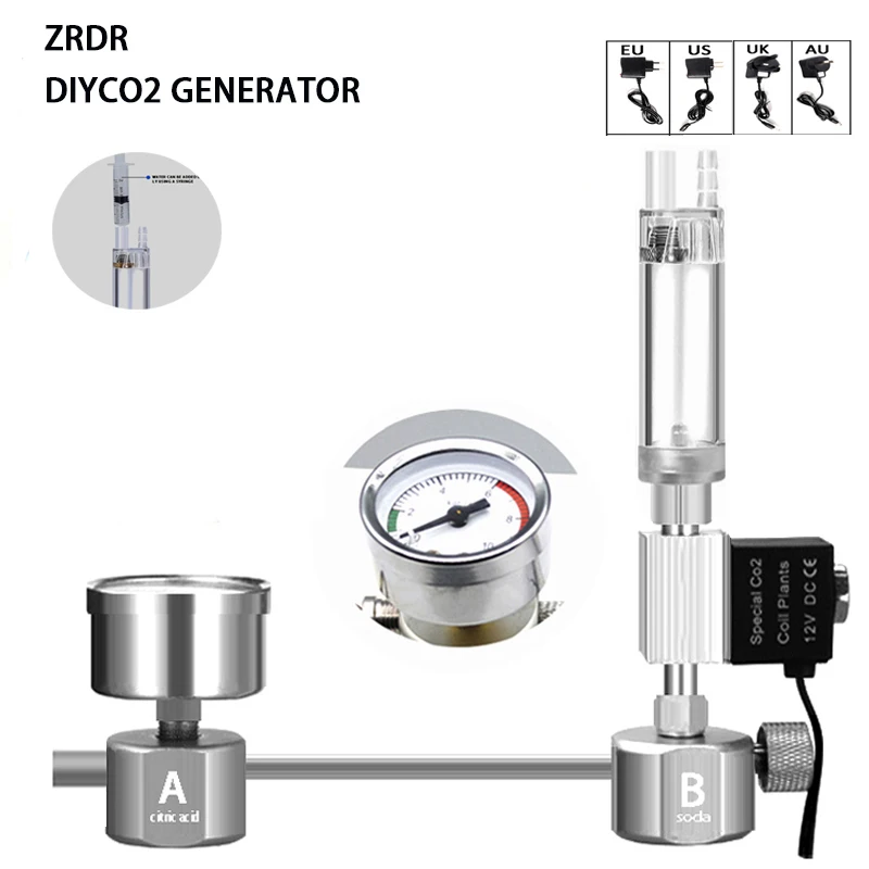 Aquarium DIY CO2 Reactor Gener - Aquarium Plant Delivery ulasan dan harga