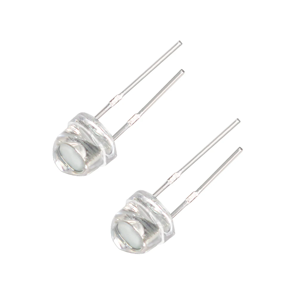 50PCS Straw Hat LED Diode 5MM  - Ludwigia Super Red ulasan dan harga