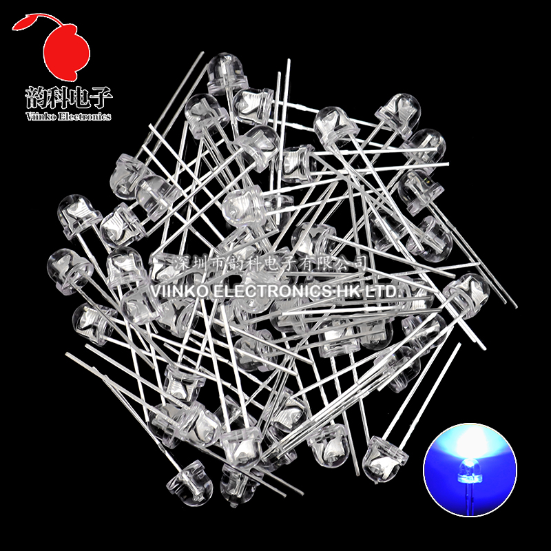 50pcs 5mm Straw Hat LED Super  - Ludwigia Super Red ulasan dan harga
