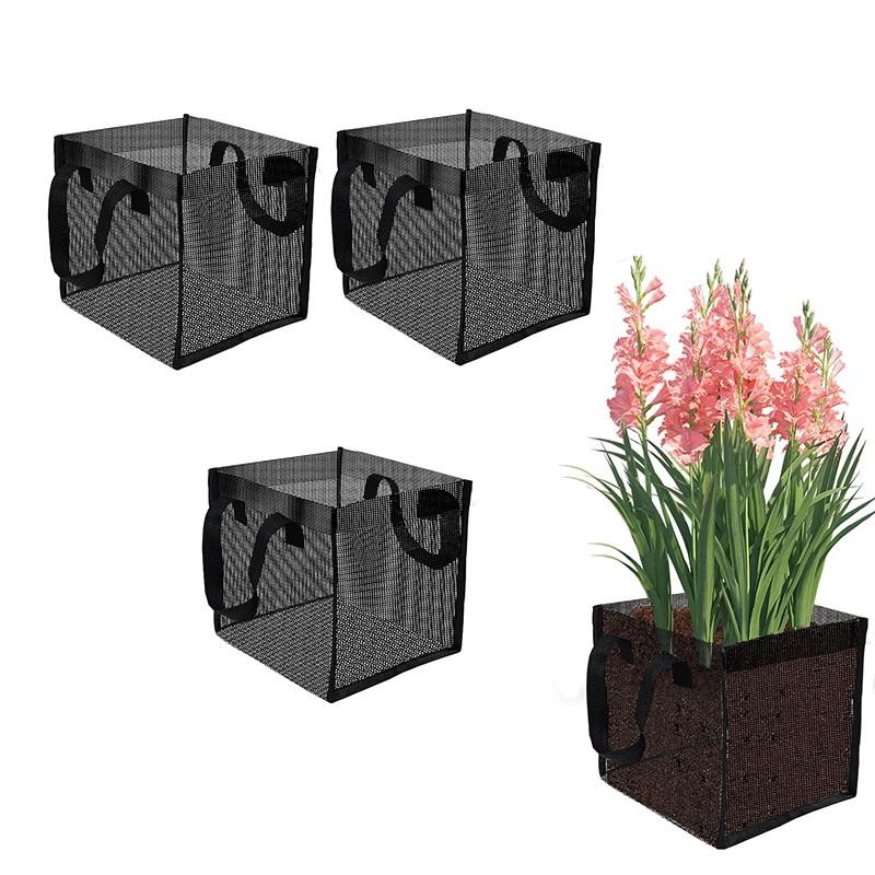 4 Pcs Black Mesh Pond Planting - Aquarium Planted Plants ulasan dan harga