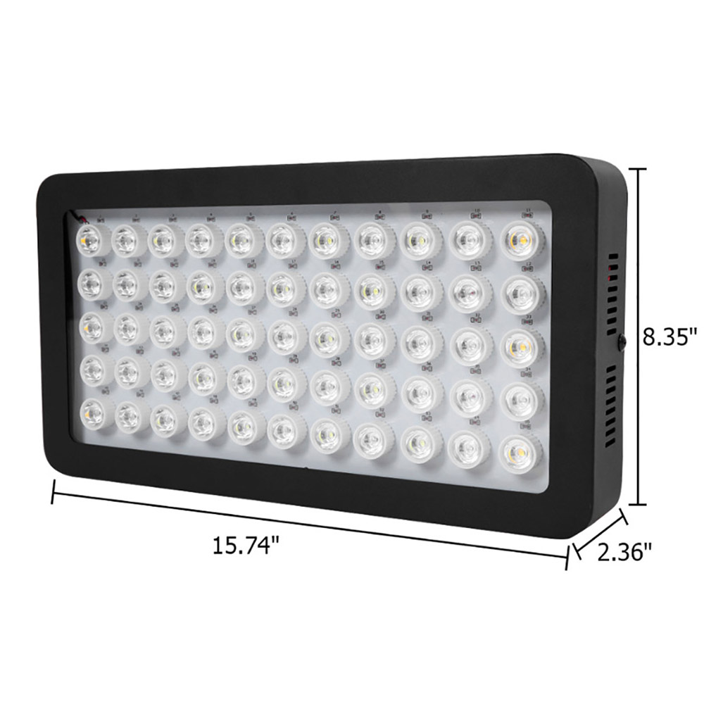 165W LED Aquariums Light Dimma - Aquarium Plant Growing ulasan dan harga