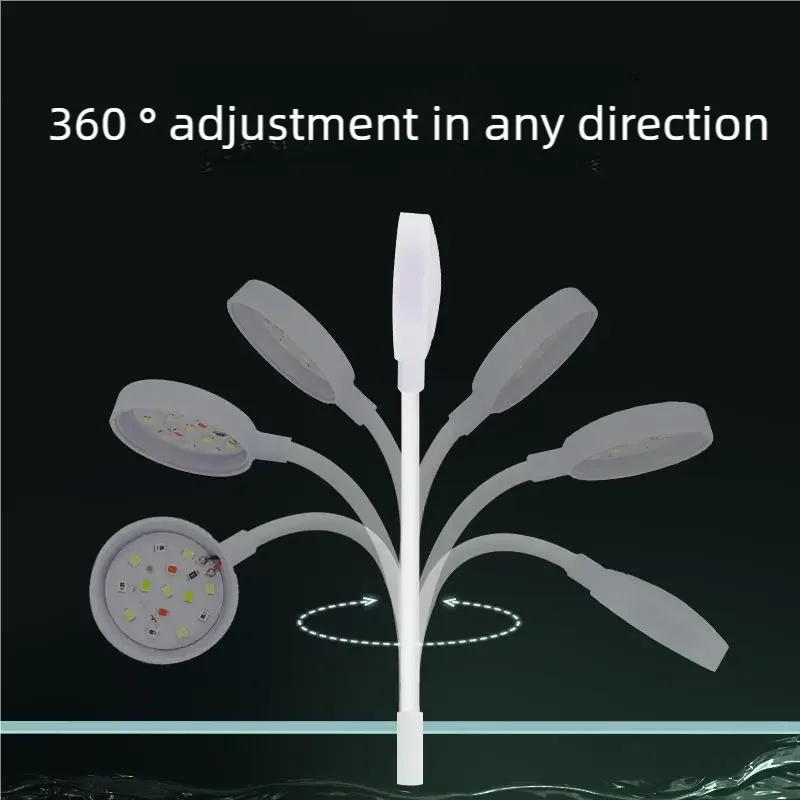 3W LED Clip-On Aquarium Light  - Aquarium Plant Growing ulasan dan harga
