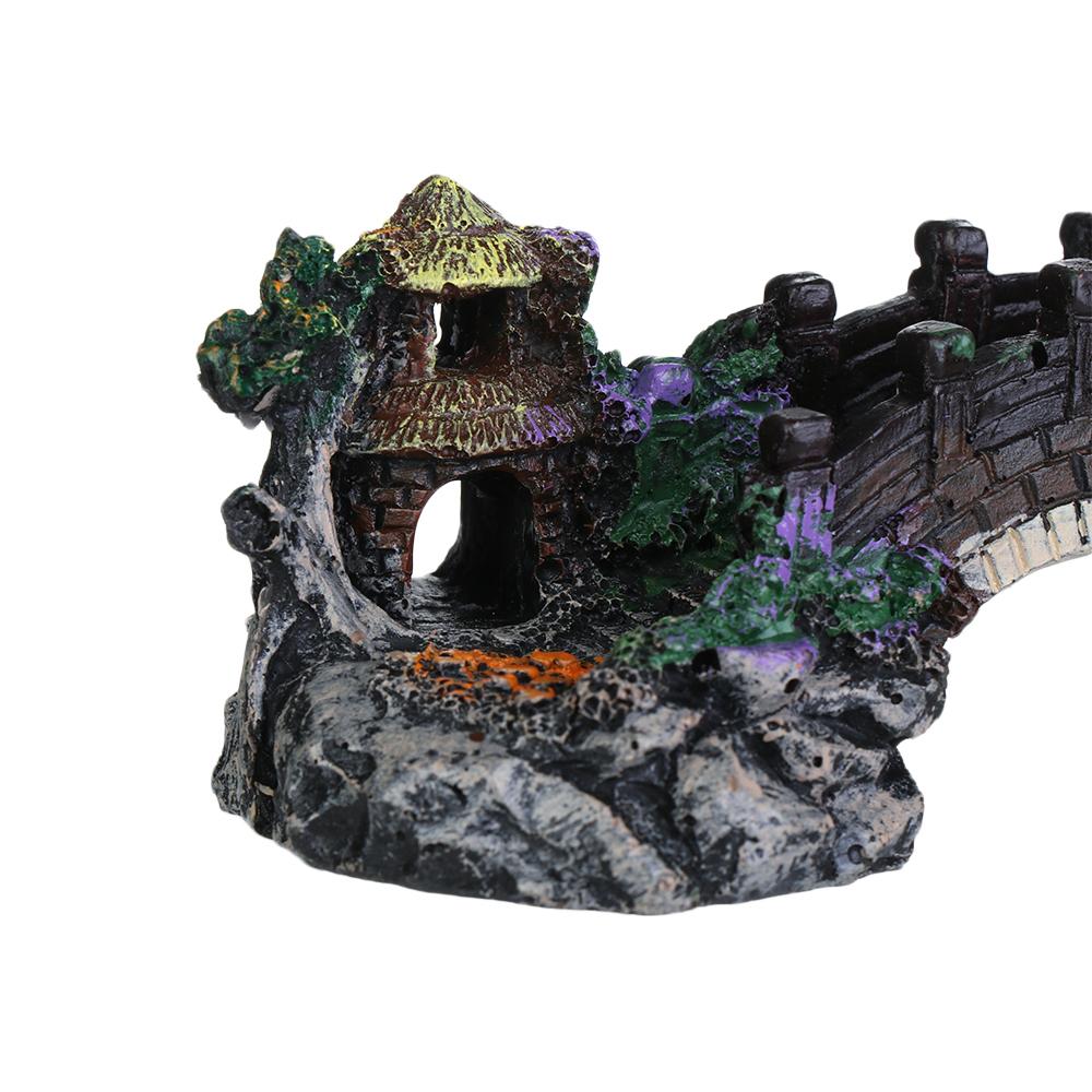Aquarium Accessories Arbor Tre - Planted Aquarium With Rocks ulasan dan harga