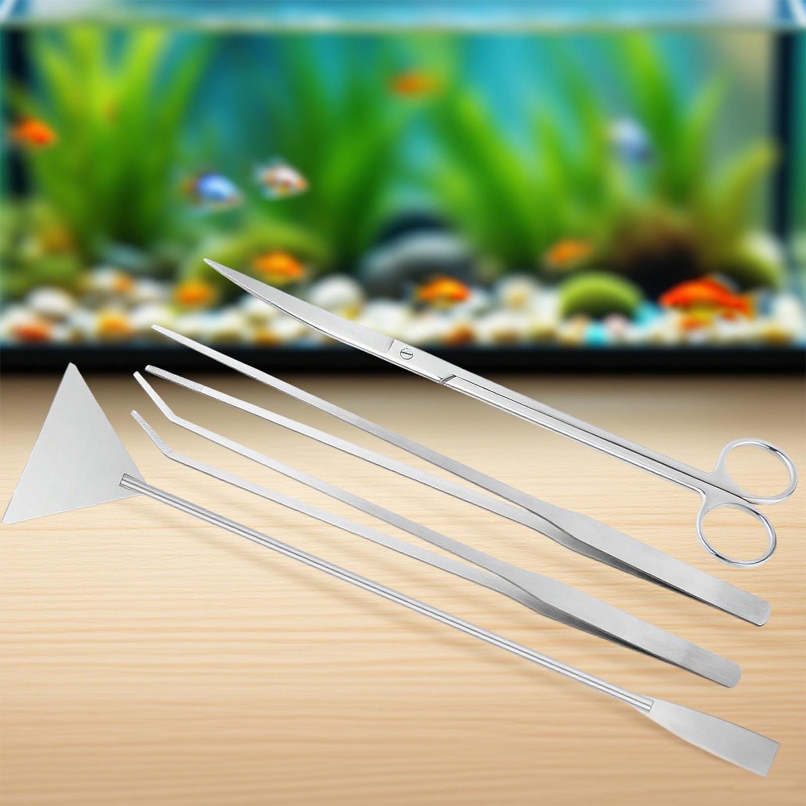 Aquarium Cleaning Tools Terrar - Planted Aquarium Tool Kit ulasan dan harga