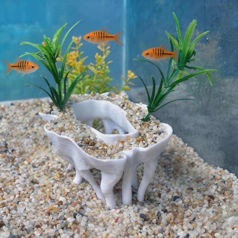 3D printed aquarium plants in  - Planted Aquarium Media ulasan dan harga
