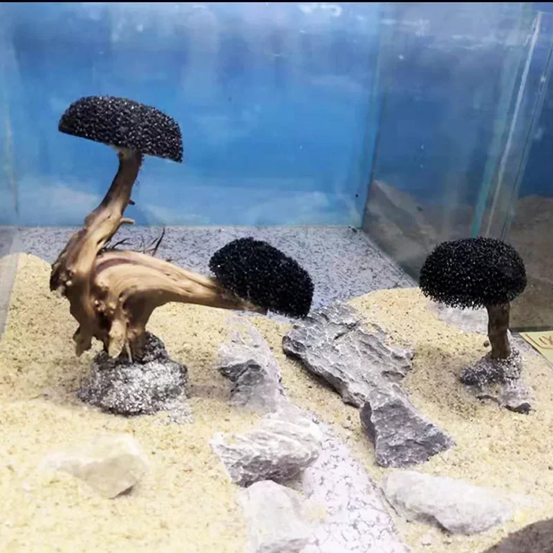 Fish Tank Plant Moss Tree Deco - Planted Aquarium Without Fish ulasan dan harga