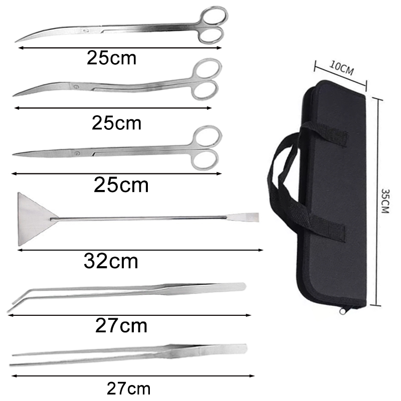 Aquarium Cleaning Tools Set Wa - Planted Aquarium Tool Kit ulasan dan harga