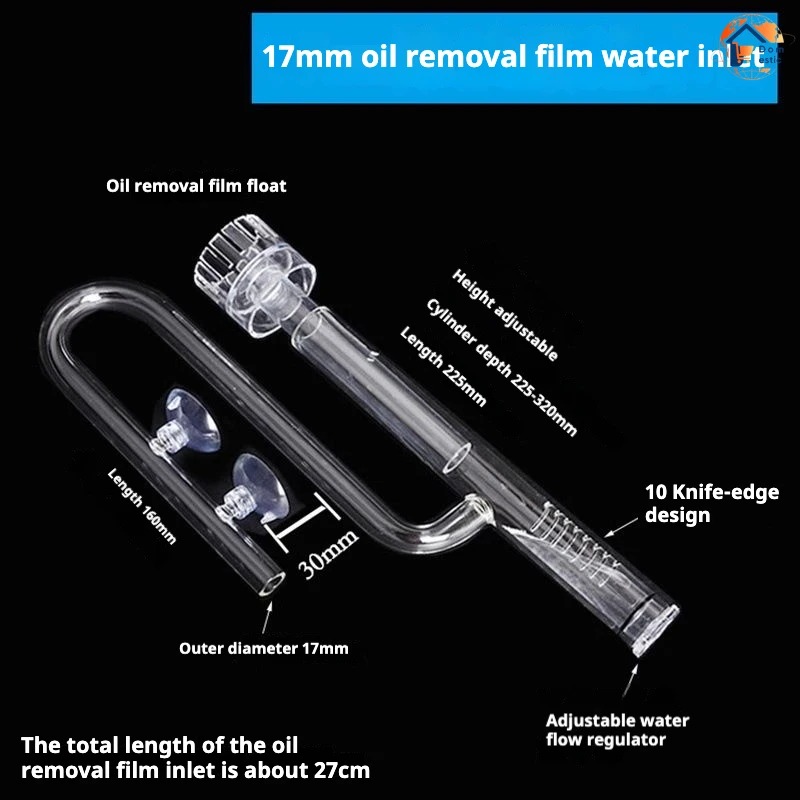 Glass pipe lily peony spin sur - Surface Skimmer Nano ulasan dan harga