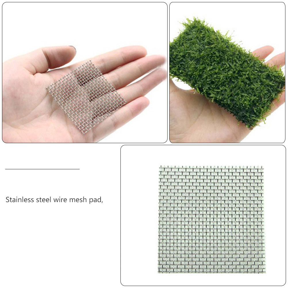 15Pcs Stainless Steel Mesh Pad - Aquarium Planted Plants ulasan dan harga